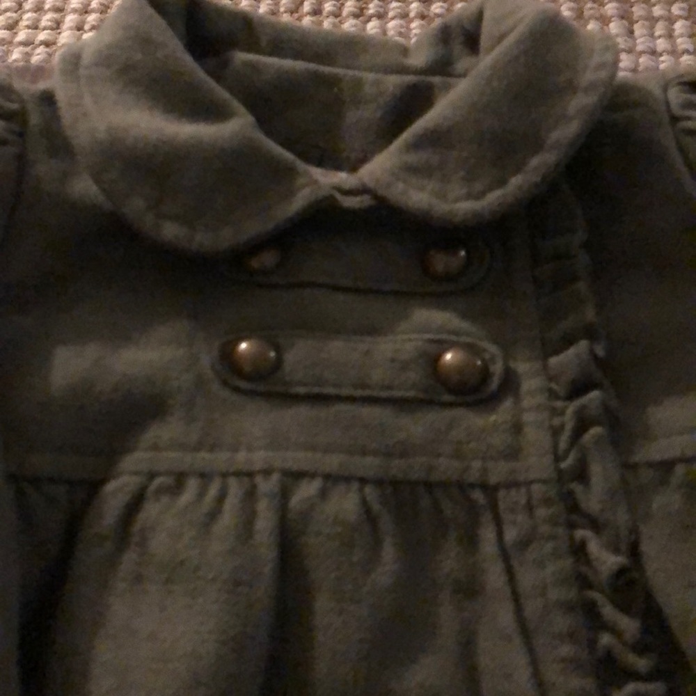 Old navy green petite coat